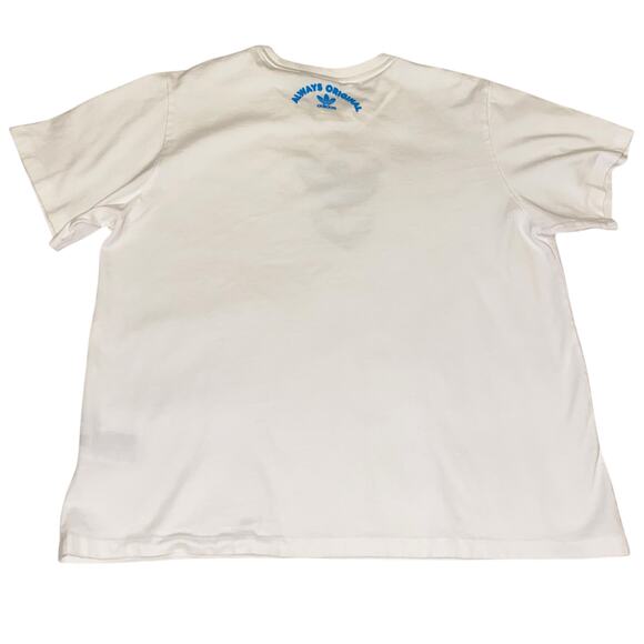 Women's Adidas Always Original Flower T-Shirt Size X-Large 100% Cotton - Picture 10 of 10
